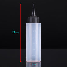 150ml plastic bottle with twist caps squeeze scale home use or salon hair dry cleaning washing pot J4U66