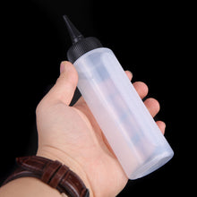 150ml plastic bottle with twist caps squeeze scale home use or salon hair dry cleaning washing pot J4U66