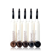 makeup women girl eye brow not shading threading cream natural perfect eyebrow gel long lasting J4U66