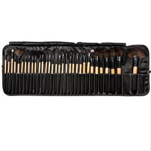 Professional 32pc Makeup Brushes Set For Women Fashion Soft Vander Eyebrow Shadow Make Up Brush Set Kit + Pouch Bag J4U66