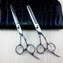 Professional 6" Hair Cutting & Thinning Scissors Shears Hairdressing Set + Case J4U66