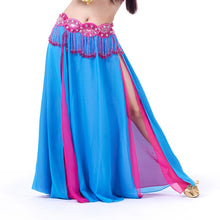 Belly Dance Costume 8 colors Chiffon Skirt 2 Side Slit Skirt Dress 8 Colors J4U66