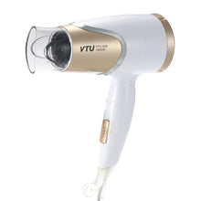 blow dryer with 1 nozzle 220v 1500w low noise cold wind electric portable foldable hair dryer styling tools J4U66