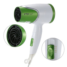 blow dryer with 1 nozzle 220v 1500w low noise cold wind electric portable foldable hair dryer styling tools J4U66