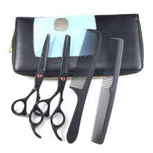 haircutting thinning scissors barber shears hairdressing set J4U66
