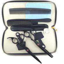 haircutting thinning scissors barber shears hairdressing set J4U66