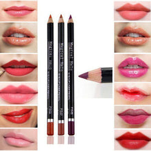 Professional Lipliner Pencil Waterproof Wooden Blend Lip Liner Pencil 14.5CM makeup lipstick tool 19 colors to choose J4U66