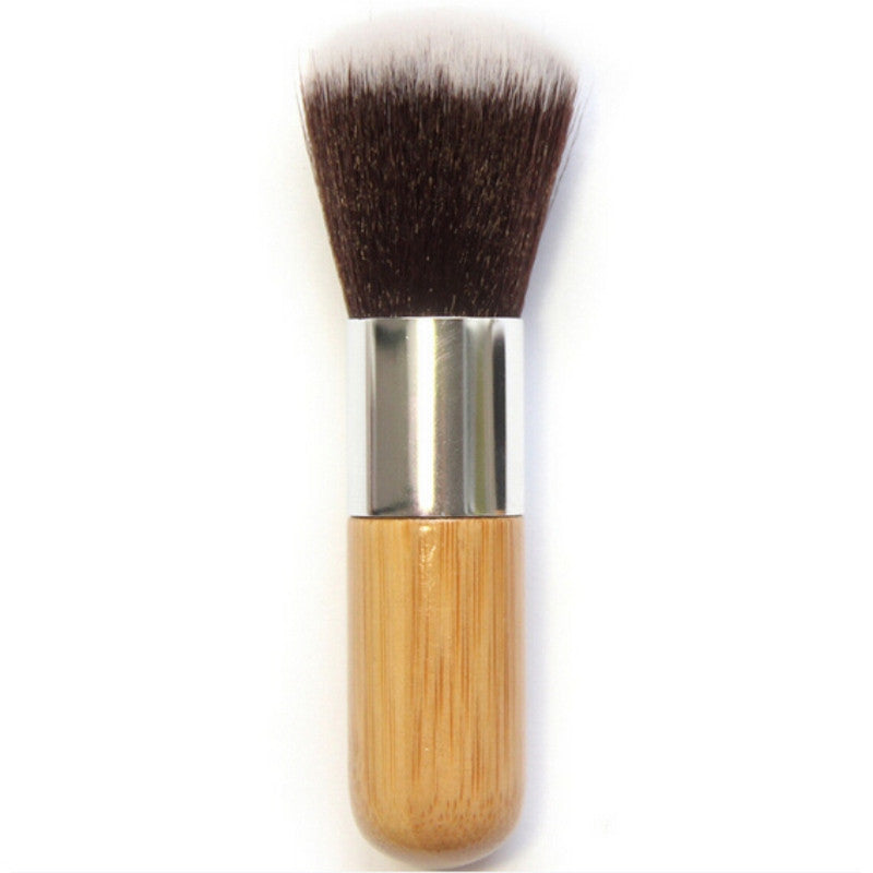 Professional Makeup Brush Flat Top Foundation Powder beauty Blush Make up BrushesTool Wooden Kabuki Cosmetics J4U66