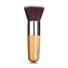 Professional Makeup Brush Flat Top Foundation Powder beauty Blush Make up BrushesTool Wooden Kabuki Cosmetics J4U66