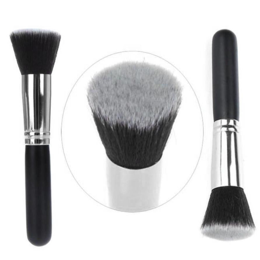 Professional Makeup Brushes Tools Foundation Brush Flat The Portable BB Cream Make Up Brush Face Nose Powder Brush J4U66
