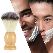razor facial brush nylon shaving brush with wood handle for beard face cleaning tools shaving brush J4U66