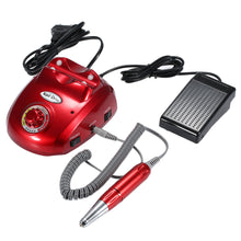nail art salon manicure pedicure kit 220v electric nail drill file machine with emery rods and sand bits nail tools J4U66