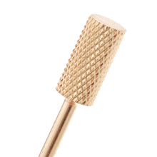 nail drill bit gold plated for nail art polish machine nail tools tungsten steel grinding head tool J4U66
