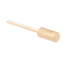 nail drill bit gold plated for nail art polish machine nail tools tungsten steel grinding head tool J4U66