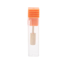 nail drill bit gold plated for nail art polish machine nail tools tungsten steel grinding head tool J4U66