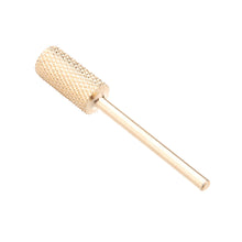 nail drill bit gold plated for nail art polish machine nail tools tungsten steel grinding head tool J4U66