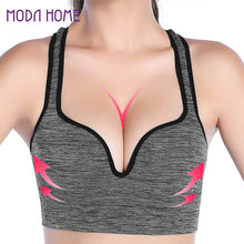 sexy women bra stretch brassiere shockproof padded push up bras top seamless sujetador J4U66