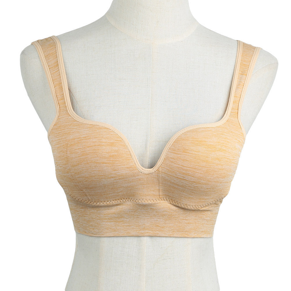 sexy women bra stretch brassiere shockproof padded push up bras top seamless sujetador J4U66