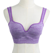 sexy women bra stretch brassiere shockproof padded push up bras top seamless sujetador J4U66