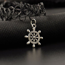 Punk Elastic Choker Hand Pendant Necklace Gifts For Lady s Vintage Women Stretch Tattoo Necklace J4U66
