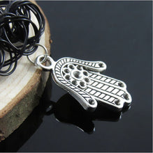 Punk Elastic Choker Hand Pendant Necklace Gifts For Lady s Vintage Women Stretch Tattoo Necklace J4U66