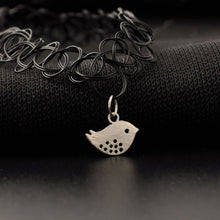 Punk Elastic Choker Hand Pendant Necklace Gifts For Lady s Vintage Women Stretch Tattoo Necklace J4U66
