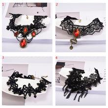 punk lace choker unique wide body chains women hollow out gothic necklace multilayerchain elegant party jewelry accessories J4U66