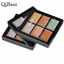 Face Shading Modification Of Color & Six-Color Contour Bronzer Highlighter Palette Set Trimming Powder Paste Composition J4U66