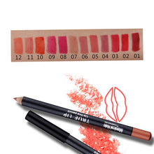 High Light Cosmetic 24 Colors Pencil Waterproof Easy To Color Lip Liner Pencil Eye Shadow Pen Combinations J4U66