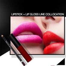 Waterproof Lip Liner Pencil Long Lasting Lipliner Behind the Lipstick Gloss perfect combination Make up Tools Set Kit J4U66