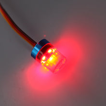 rc car part ax 510y circular ultra bright rc police car led with strobing blasting flashing fast slow rotating mode J4U66
