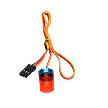 rc car part ax 510y circular ultra bright rc police car led with strobing blasting flashing fast slow rotating mode J4U66