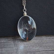 Real Dandelion Seeds Wish bottle Necklace Bottle Botanical Pendant Chain Necklace Gifts For Women s  J4U66