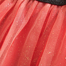 Red/Beige/Gray Girls Clothes Infant Sleeveless Kids Prom Dresses Tulle Sequins Princess Dress Costumes J4U66
