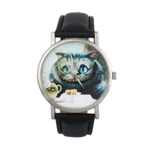 Relogio feminino Fashion & Casual Cute Cat Women Leather Band Analog Quartz Dial Wrist Watch Relojes mujer  J4U66