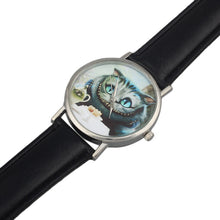 Relogio feminino Fashion & Casual Cute Cat Women Leather Band Analog Quartz Dial Wrist Watch Relojes mujer  J4U66