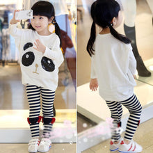 new children's clothing Girls cute paillette panda batwing Hoodies sweatshirts kids t-shirts clothes J4U66