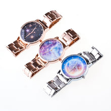 Retro Design Alloy Unisex watch Women Men Wristwatch Starry Sky Space Watch Little Star Wristwatch Special Birthday Gift saat J4U66