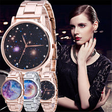 Retro Design Alloy Unisex watch Women Men Wristwatch Starry Sky Space Watch Little Star Wristwatch Special Birthday Gift saat J4U66