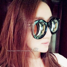 Retro Round Sun Glasses for Womens Mirror Lens Arrow Style Sunglasses Eyeglasses Eyewear  J4U66