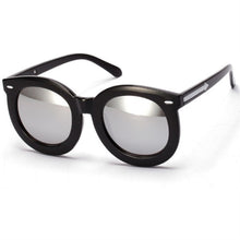 Retro Round Sun Glasses for Womens Mirror Lens Arrow Style Sunglasses Eyeglasses Eyewear  J4U66