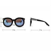 Retro Round Sun Glasses for Womens Mirror Lens Arrow Style Sunglasses Eyeglasses Eyewear  J4U66