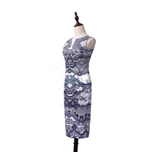 Retro Sexy Women's Embroidery Bodycon Bandage Club Cocktail Party Slim Dress  J4U66