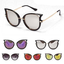 retro sunglasses  women men sunglasses metal frame golden leg cat eye shades eyeglasses J4U66