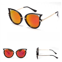 retro sunglasses  women men sunglasses metal frame golden leg cat eye shades eyeglasses J4U66