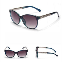 retro sunglasses women men  plastic frame metal leg cat eye shades eyeglasses J4U66