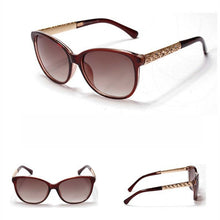 Retro Sunglasses Men Brand Designer Plastic Frame Metal Leg Cat Eye Shades EyeglassesJFY66