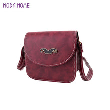 retro women crossbody bags beard pu leather shoulder messenger bag small handbag satchel women tote bag bolsa J4U66
