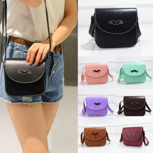 retro women crossbody bags beard pu leather shoulder messenger bag small handbag satchel women tote bag bolsa J4U66
