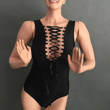 Rompers Jumpsuit palysuit rompers bodycon bandage bodysuit Sexy Deep Vbodysuit for the Women J4U66